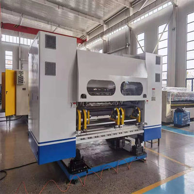 10KW Thin Blade NC Slitter Scorer Machine con linea di produzione di impianti di controllo PLC