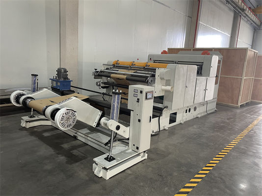 Servo-driven single roller sheet cutter foglio di carta per il taglio trasversale nelle tipografie