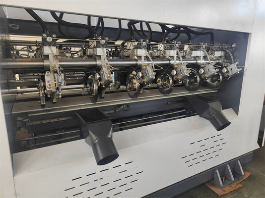 10KW Thin Blade NC Slitter Scorer Machine con linea di produzione di impianti di controllo PLC