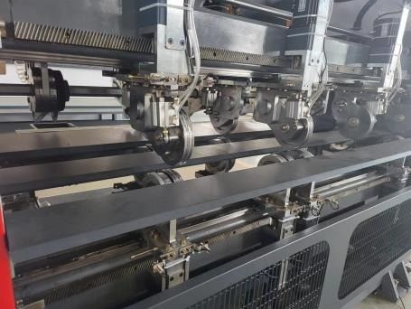 Farms NC Computer Thin Blade Slitter Scorer Machine Taglio carta ondulata Taglio macchina