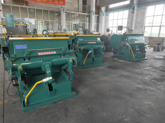 380V/220V Voltage Manual Die Cutting and Creasing Machine per cartone ondulato
