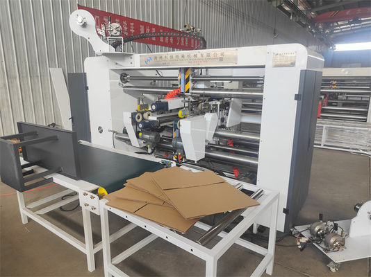 Altezza massima del foglio 2900mm Semiautomatica ad alta velocità 2 pezzi Macchina per cucire cartone