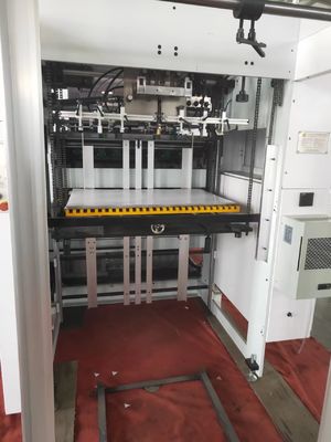 Macchina per il taglio a stampo a scatola ondulata con altezza massima di raccolta carta 1350 mm