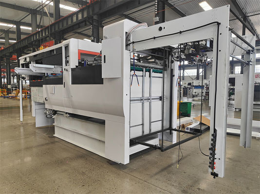 Macchina di taglio a fuso per cartoni corrugati professionali Altura massima di raccolta carta 1350 mm