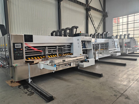 Stampante Slotter Die Cutter In One Machine Folder Gluer Carton Box Making Machine