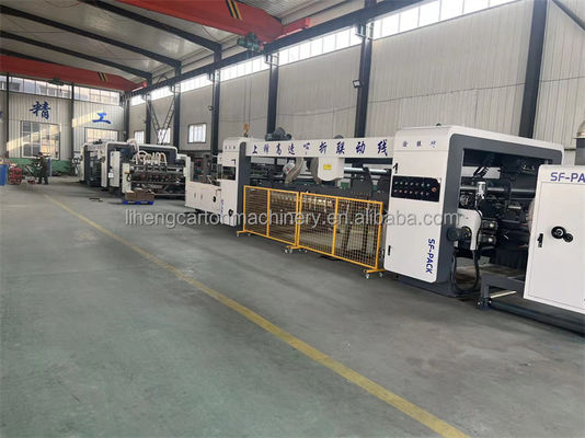 Macchina per la formazione della carta 1350x1200x2000mm per la linea di produzione di scatole di cartone Ffg completamente automatica