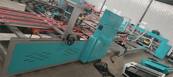 Precisione Cartuccio a corrugato completamente automatico Pizza Box Folder Gluer per la richiesta dei clienti