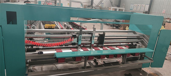 Precisione Cartuccio a corrugato completamente automatico Pizza Box Folder Gluer per la richiesta dei clienti