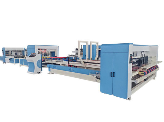 Precisione Cartuccio a corrugato completamente automatico Pizza Box Folder Gluer per la richiesta dei clienti