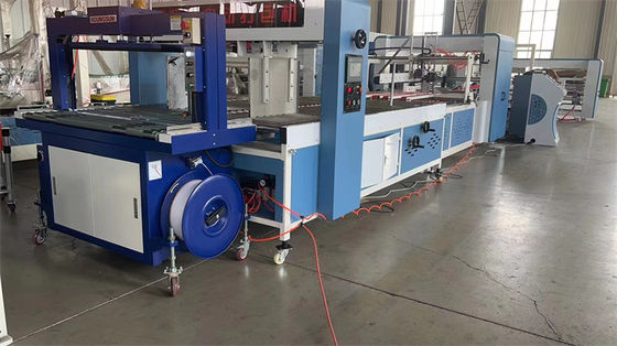 Precisione Cartuccio a corrugato completamente automatico Pizza Box Folder Gluer per la richiesta dei clienti