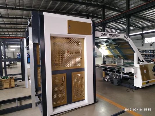 Velocità massima 6000 fogli/ora Macchina per la laminazione del cartone per scatole di cartone