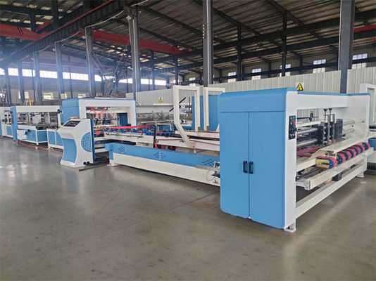 Colla di cartone ondulato automatico con stampa flessibile 16000*4300*1860mm