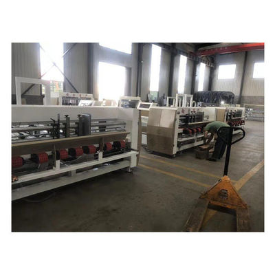 Macchina adesiva per scatole di cartone pieghevole automatica 16000*4300*1860mm Air Source Standard