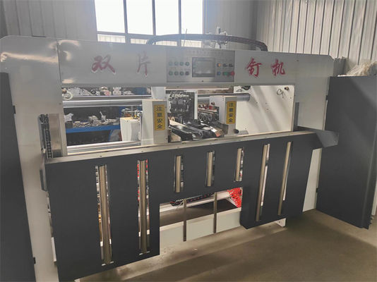 Facile da usare Semi-automatico doppio pezzo Stitcher Machine per macchinari hardware