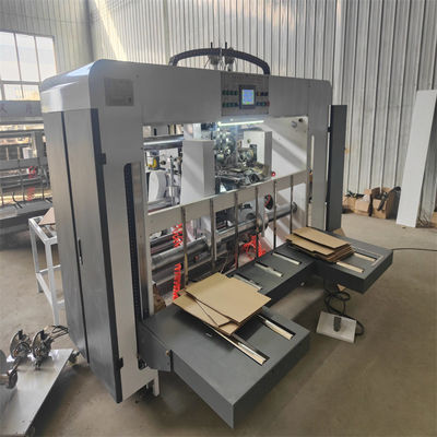 3200 KG Macchina semiautomatica a due pezzi per cucire scatole ondulate