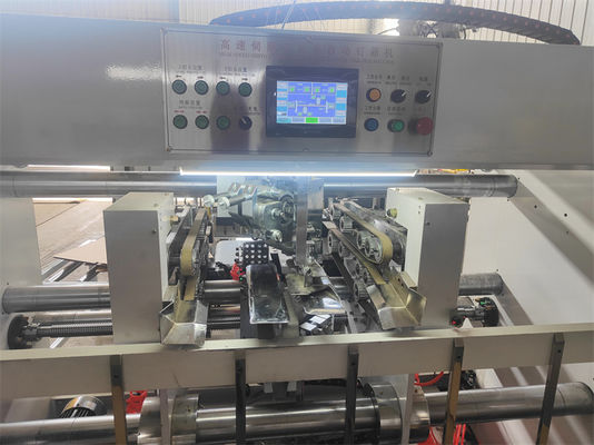 3200 KG Macchina semiautomatica a due pezzi per cucire scatole ondulate