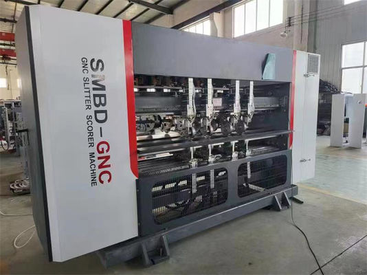 Macchina di scatto a slitter a lama sottile corrugata in cartone personalizzata per 380V di tensione