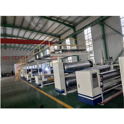 Lunghezza di taglio 300mm-9999mm 5 Ply cartone ondulato linea di produzione doppia parete cartone macchina di produzione