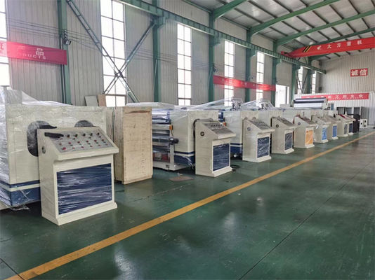 Linea di produzione automatica di cartone ondulato 3/5/7 con motore principale da 12,5 kW