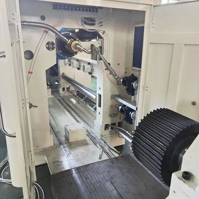 Macchina automatica per la produzione di cartoni di cartone ondulati con faccia singola e flauto