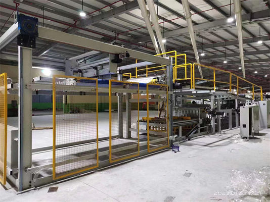 Linea di imballaggio elettrica per la produzione e l'imballaggio di scatole di cartone ondulato a 5 strati