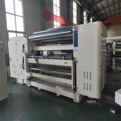 Macchina per la fabbricazione di cartoni ondulati monolivello automatico