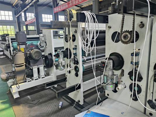 3 colori Full Automatic High Speed cartone ondulato Flexo Stampa Slotting Die Cutting