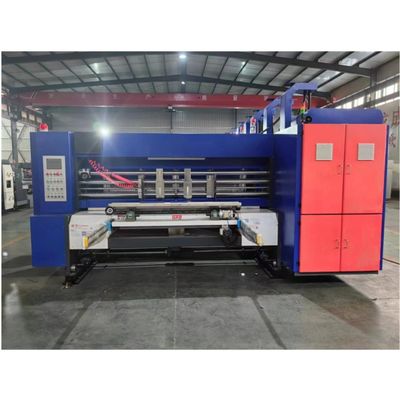 1-6 colori Advanced Automatic Carton Printing Slotting Die Cutting Box Making Machine