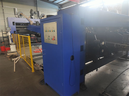 1-6 colori Advanced Automatic Carton Printing Slotting Die Cutting Box Making Machine