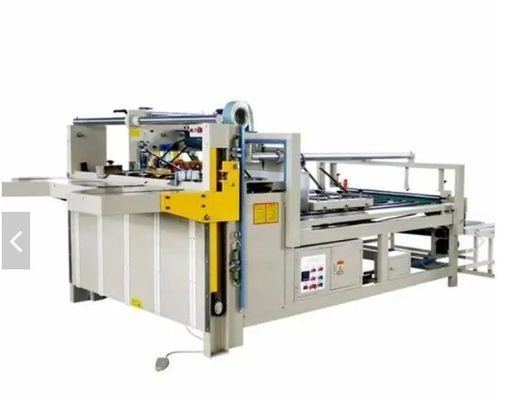 Long Life Service Semi-automatico due pezzi cartellone adesivo due lati pieghevole macchina adesiva