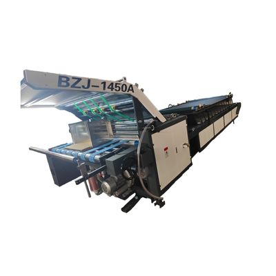 Voltaggio 380V Macchina semiautomatica di laminazione a flauto per la laminazione di cartone personalizzata
