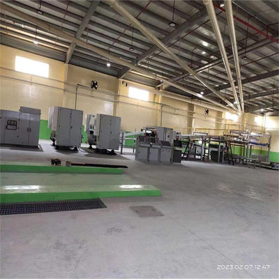 5 linea di produzione di cartone ondulato a plico per flauto A/B/C/E/F/BC larghezza 4500 kg capacità