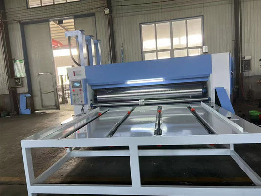Semi-automatica Catena di alimentazione Flexo Stampa Slotter rotativo Die Cutter Cartone Stampa Slotting Die-Cutting Macchine