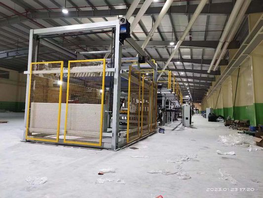 3/5/7/lys Impianto di produzione di cartone corrugato automatico