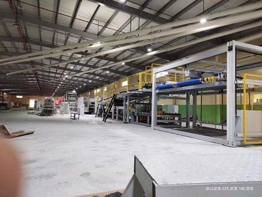 3/5/7/lys Impianto di produzione di cartone corrugato automatico