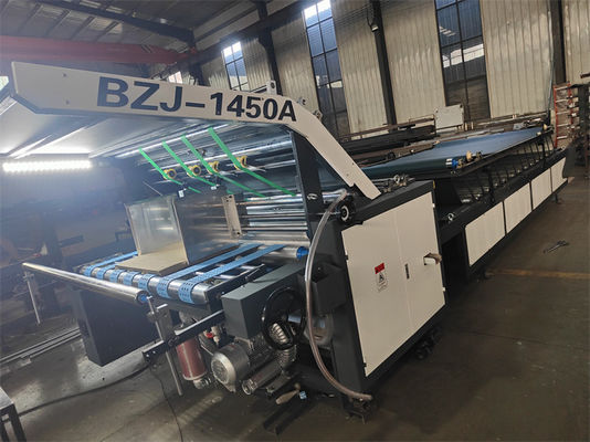 Macchina di laminazione semiautomatica azionata elettricamente per la laminazione lucida di cartone