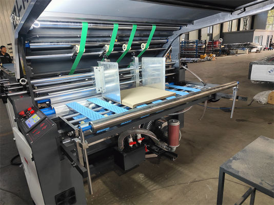 Macchina di laminazione semiautomatica azionata elettricamente per la laminazione lucida di cartone
