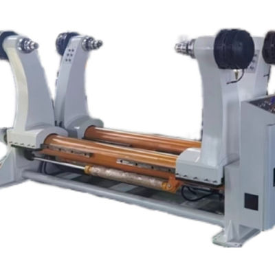 380V tensione idraulica senza albero mulino di rullo Stand per la produzione di cartone scatola di imballaggio