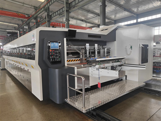 Macchina di taglio rotante a strisce per la stampa a colori a 4 colori completamente automatica Flexo