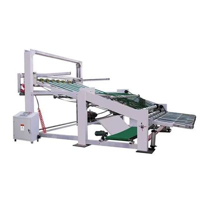 4500 KG Stabile Flexo Cutting Machine Grooving Automatic Stacker per flauto ondulato