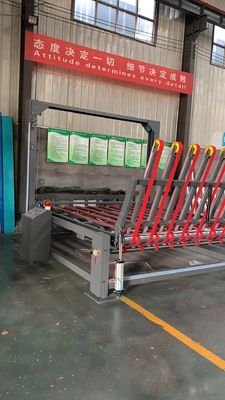 4500 KG Stabile Flexo Cutting Machine Grooving Automatic Stacker per flauto ondulato