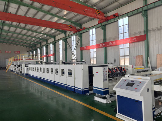 Linea di produzione di cartone ondulato ad alta velocità a 3 7 strati per aumentare la produttività