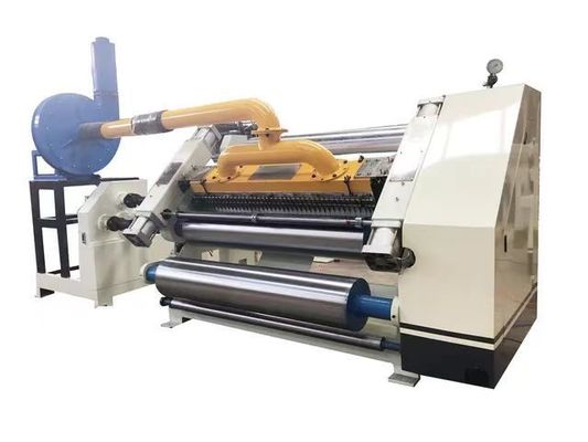 Materiale di imballaggio in legno due plies cartone ondulato rotolo o foglio singolo facce ondulazione linea di produzione