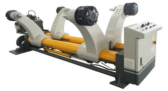 Materiale di imballaggio in legno due plies cartone ondulato rotolo o foglio singolo facce ondulazione linea di produzione