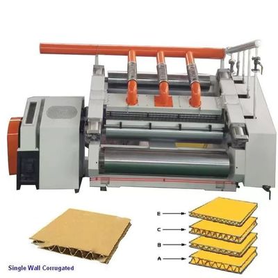 Macchine per la produzione di cartone ondulato a flauto a due strati di grado automatico