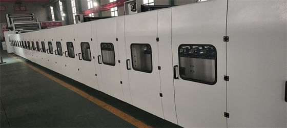 3000x1600x2000mm Linea di produzione di cartoni ondulati ad alta produttività 3/5/7 strato