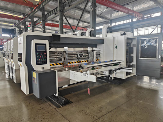 5000 KG Capacità completamente automatica cartone ondulato Die Cutting Flexo Stampa macchina