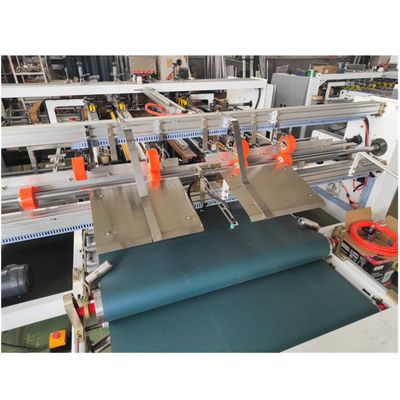 Macchina ad alta velocità semiautomatica a doppio pezzo per incollare cartoni