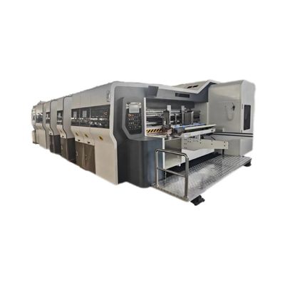 Stampa flessibile ad alta definizione automatica, taglio a fusoli rotativi con macchina di imballaggio