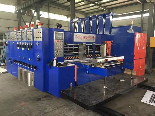 Stampa flessibile ad alta definizione automatica, taglio a fusoli rotativi con macchina di imballaggio
